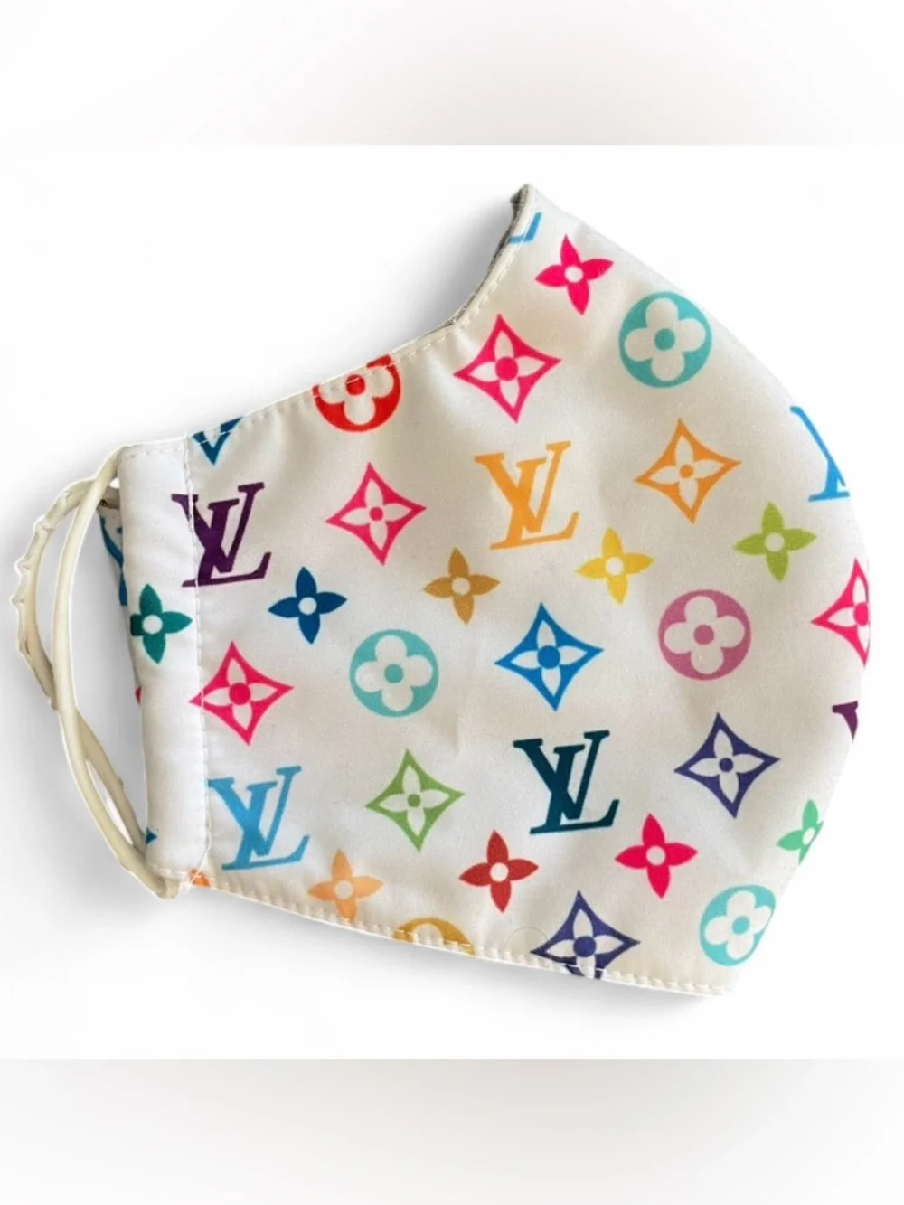Monogram Pattern Face Mask